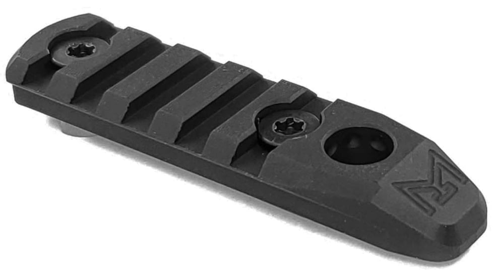 Breek Arms 5 Slot M-LOK Aluminum Rail Section Quick Ramp w/ QD Sling Mount, Black, BRK734