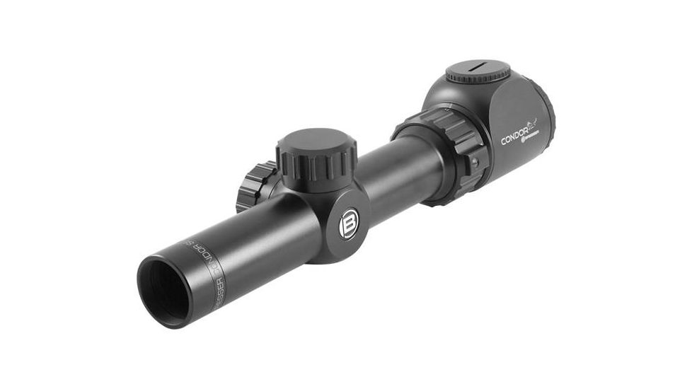 Bresser Condor, 1-4x24 Rifle Scope, Illuminated Reticle, Black 90-31424C
