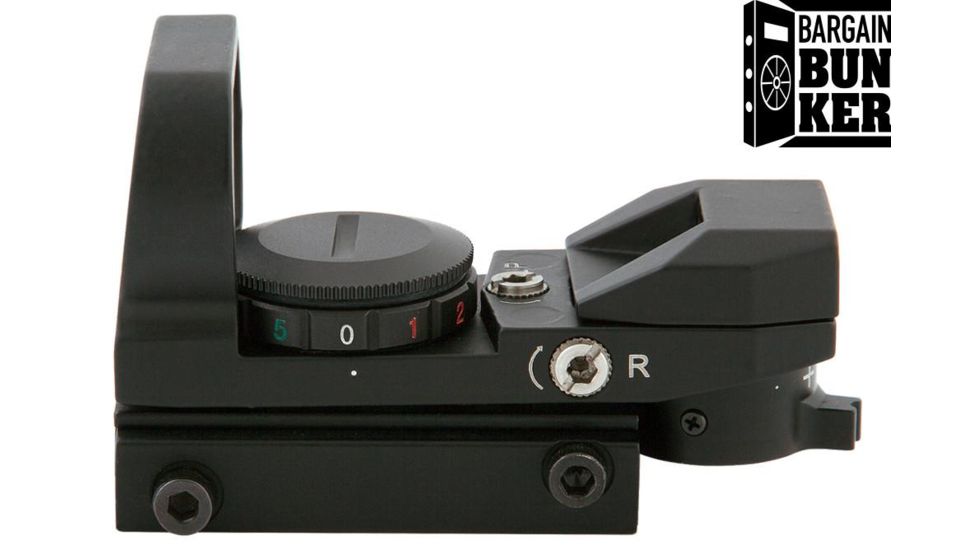 Bresser TrueView Open Bridge Red Dot, 1/4, Black, TRVTRS-RD-03, EDEMO1