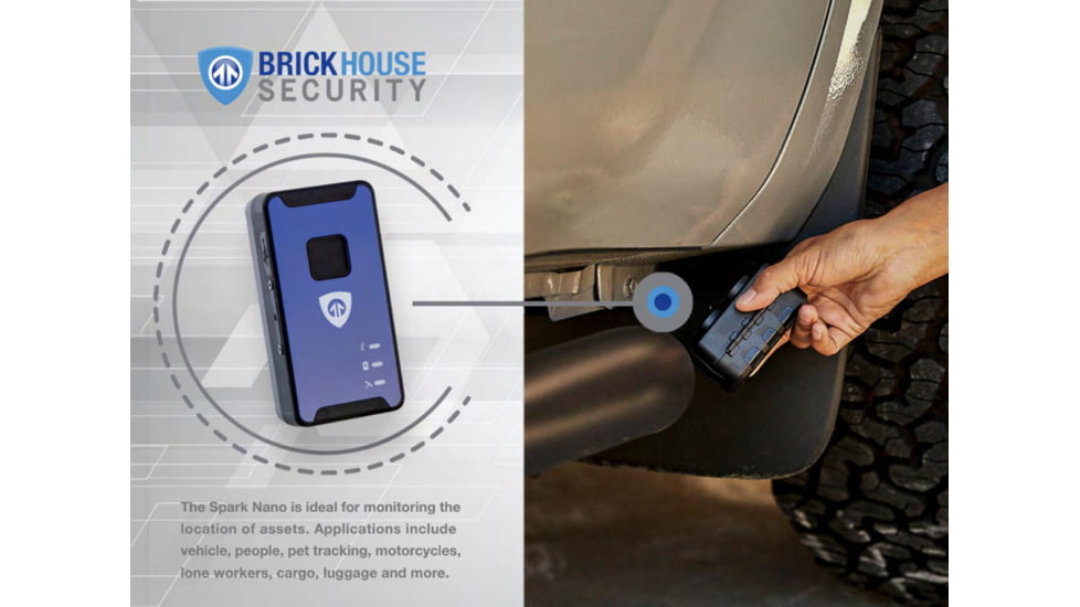 Brickhouse Security Spark Nano 7 GPS Tracker w/Case, G-SparkNanoPC