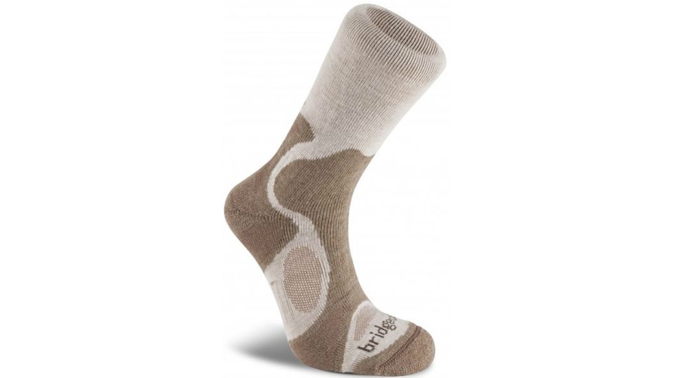 CoolFusion TrailBlaze Light Crew Sock - Mens-Chino/Rope-Medium