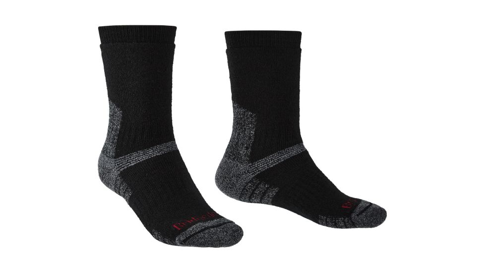 Bridgedale Explorer Heavyweight Merino Endurance Knee Socks - Mens, Black, Medium, 710153-818-M