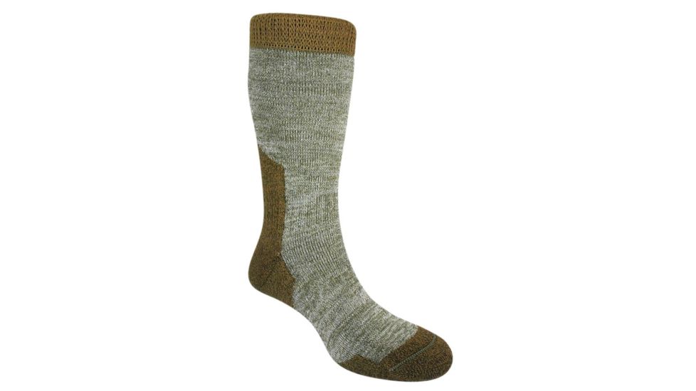 Bridgedale Men's MerinoFusion Summit Socks, Olive, Extra Large B610506-531-XL