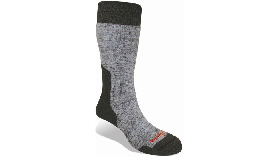 MerinoFusion Summit Mid Calf Sock - Mens-Grey-X-Large