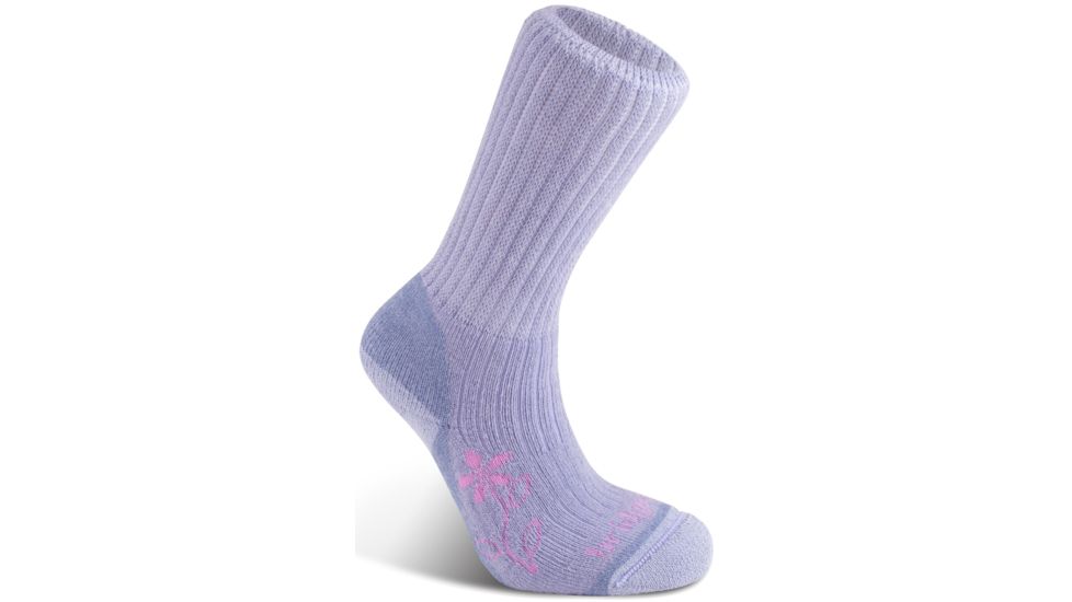 Bridgedale MerinoFusion Trekker Medium Crew Sock - Women's-Lavender-Medium