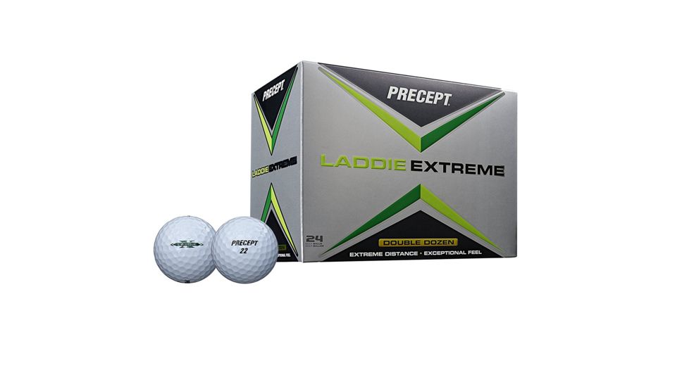 Bridgestone 2017 Precept Laddie Extreme - Double Dozen, White 1108063