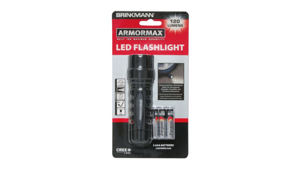 Brink Mann ArmorMax 120 Lumens LED Flashlight