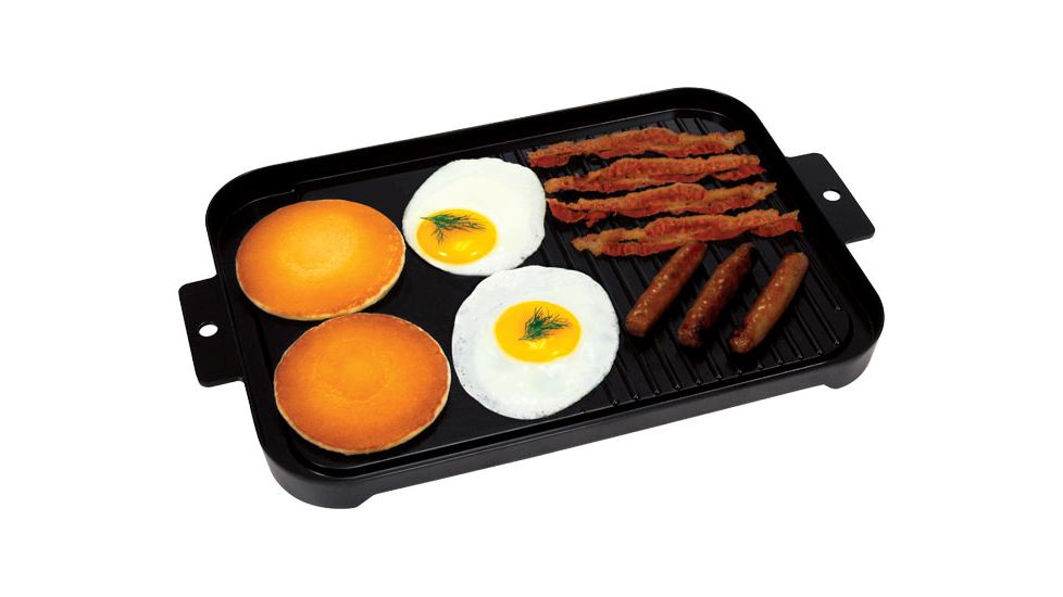Brinkmann Outdoors Cast Aluminum Griddle, Black 812-9005-S