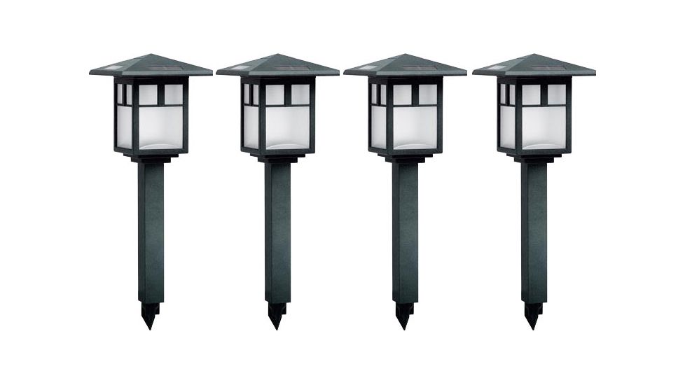 Brinkmann Outdoors Cypress Solar Light 4pk 822 0712 4