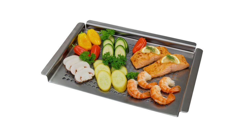 Brinkmann Outdoors Stainless Steel Grill Topper, Silver 812-9003-S