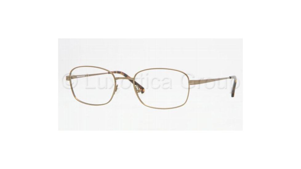 Brooks Brothers BB3010 Progressive Eyeglasses Gold Frame / 52 mm Prescription Lenses, 1001-5219