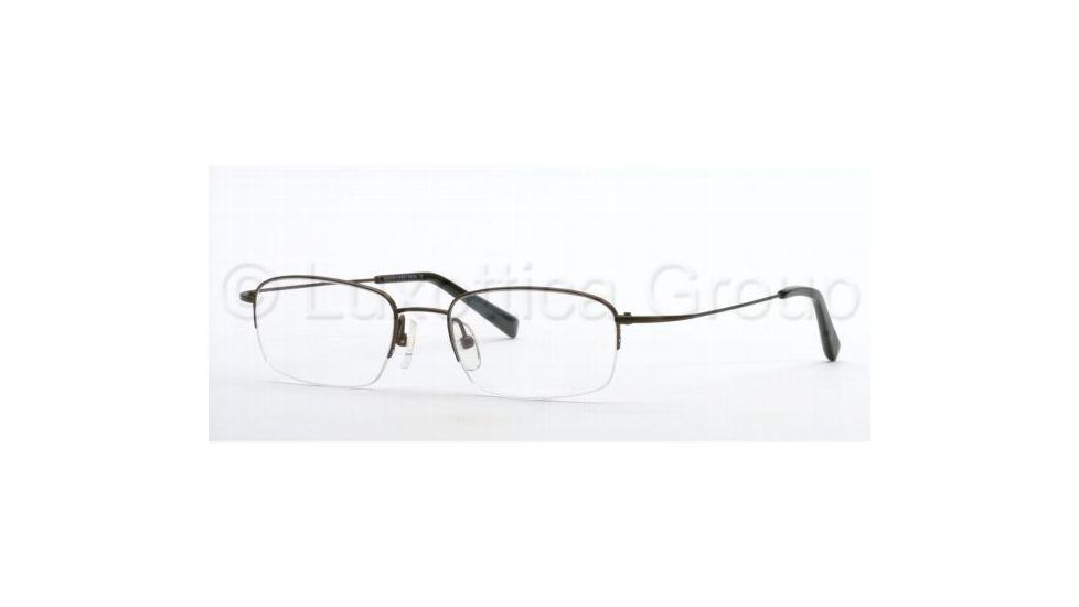 Brooks Brothers BB393T Progressive Eyeglasses, Black Frame / 52 mm Prescription Lenses, 1225T-5218