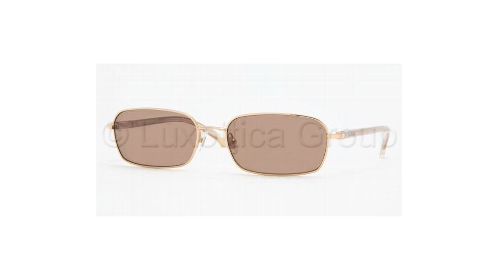 Brooks Brothers BB 470S Sunglasses Styles - Gold Frame / Polarized Brown Lenses, 100173-5617