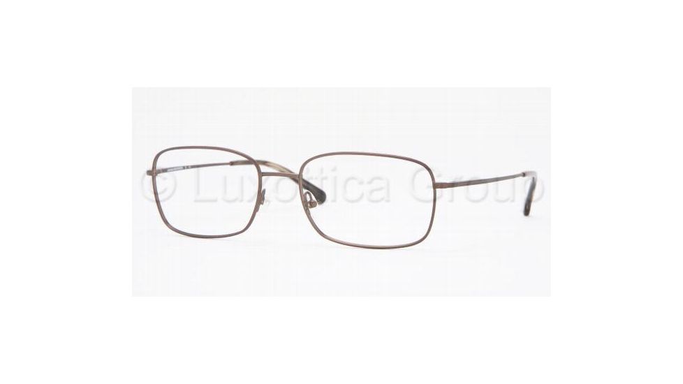 Brooks Brothers BB480 Progressive Eyeglasses - Dark Brown Frame / 56 mm Prescription Lenses, 1311-5618