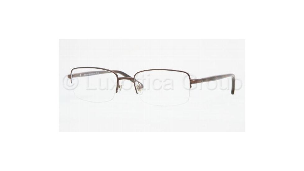 Brooks Brothers STEEL MAN OPTICAL FRAME BB499 Single Vision Prescription Eyewear 1538-5318 - Brown 