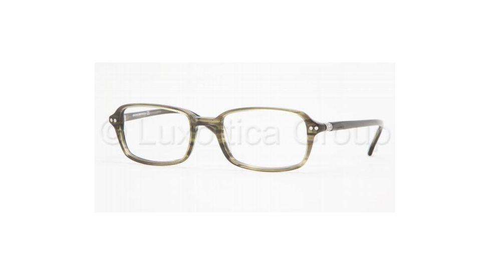 Brooks Brothers BB717 SV Prescription Eyeglasses Olive Frame / 49 mm Prescription Lenses, 5107-4918, Select Frame Color / Lens Diameter Olive Frame / 49 mm Prescription Lenses