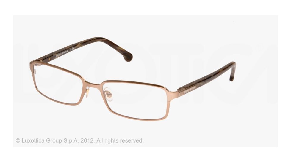 Brooks Brothers BB1017 Bifocal Prescription Eyeglasses 1584-53 - Matte Taupe Frame, Demo Lens Lenses