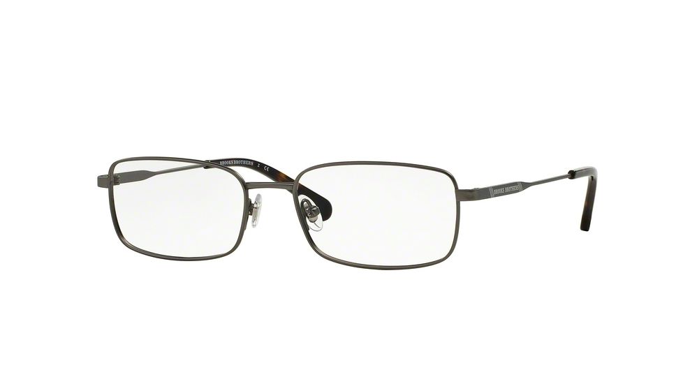 Brooks Brothers BB1037T Single Vision Prescription Eyeglasses 1511T-53 - Dark Gunmetal Frame