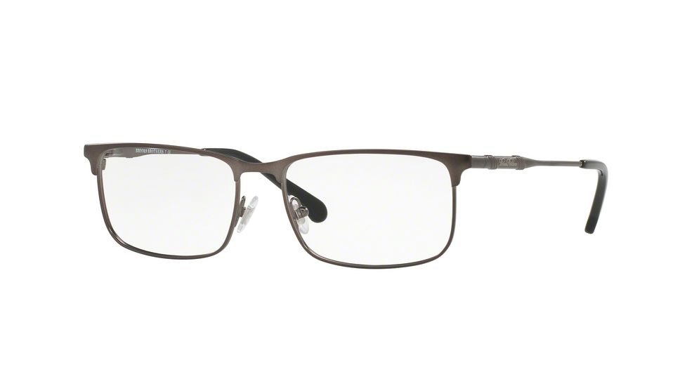 Brooks Brothers BB1046 Progressive Prescription Eyeglasses, 55mm, Gunmetal, BB1046-1507-55-PRO