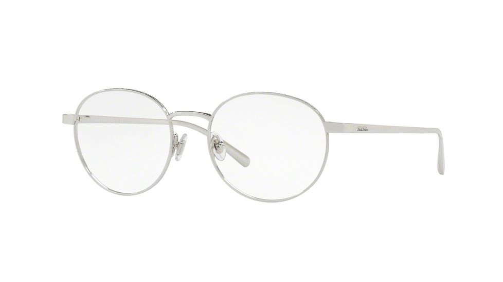 Brooks Brothers BB1052 Eyeglass Frames 1002-50 - Silver Frame