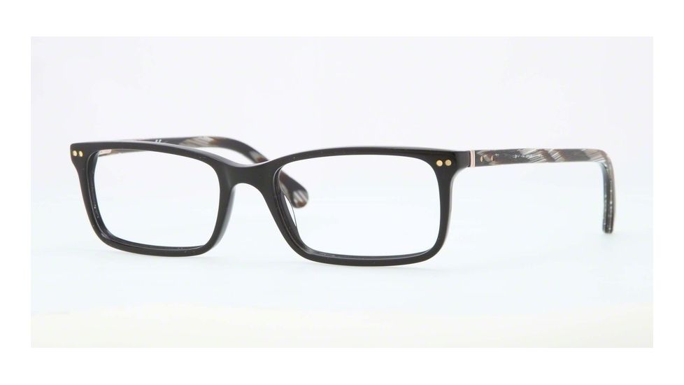 Brooks Brothers BB2011 BB2011 Bifocal Prescription Eyeglasses 6000-52 - Black Frame, Demo Lens Lenses