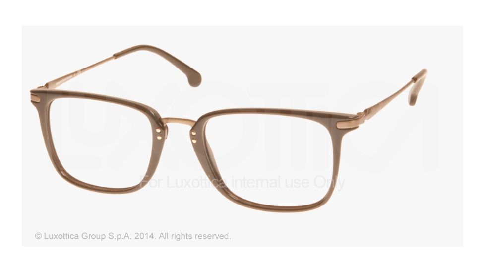 Brooks Brothers BB2020 Single Vision Prescription Eyeglasses 5334-53 - Olive Frame