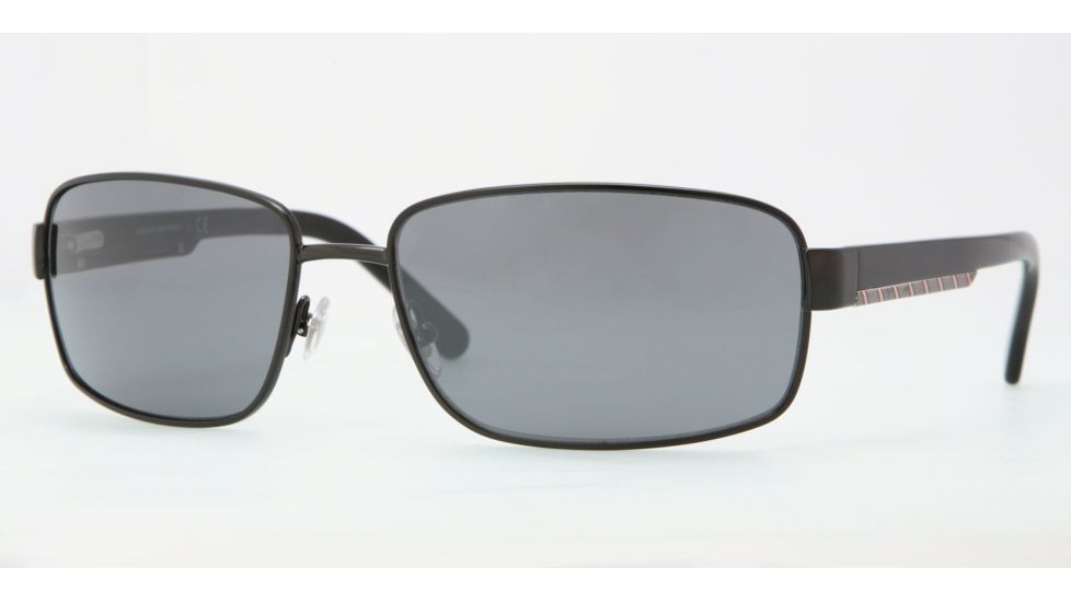 Brooks Brothers BB4004S Sunglasses 15366G-6317 - Black Silver Mirror