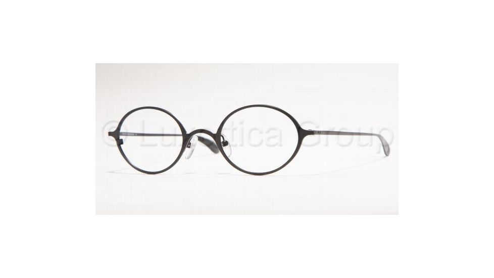 Brooks Brothers BB440 Eyeglasses with Rx Prescription Lenses 1154-4622 - Matte Black 