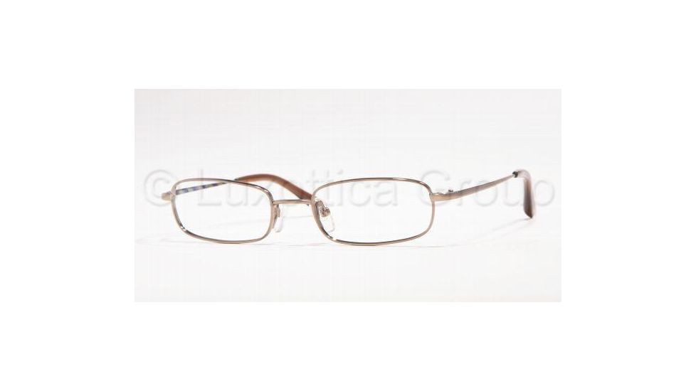 Brooks Brothers BB441T Eyeglasses with No-Line Progressive Rx Prescription Lenses 1161T-4417 - Brown 