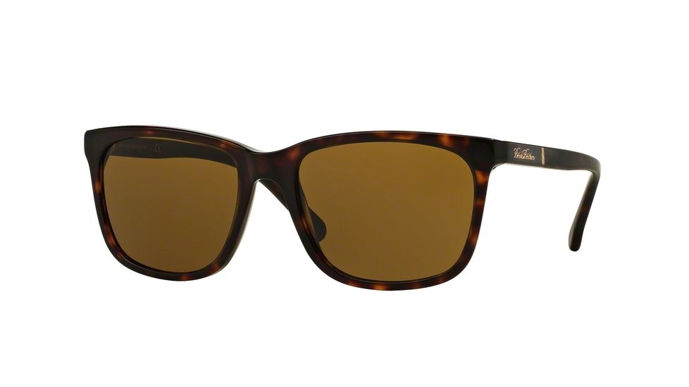 Brooks Brothers BB5027S Sunglasses 609673-57 - Dark Tortoise/matte Dark Tort Frame, Smoke Solid Lenses