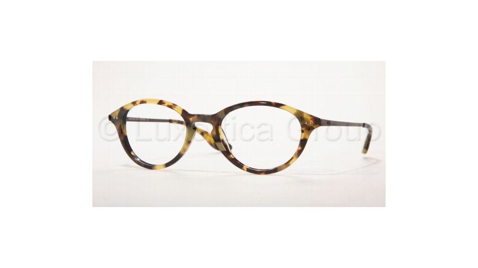 Brooks Brothers BB701 Eyeglasses with No-Line Progressive Rx Prescription Lenses 5002-5119 - Spotty Tortoise 