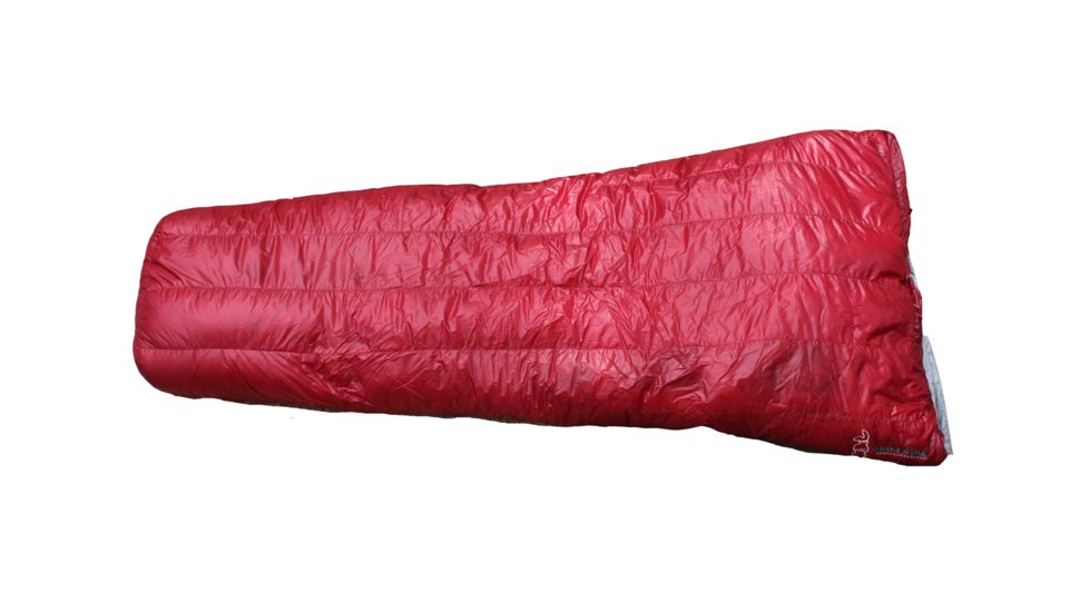 Brooks-Range Mountaineering Elephant Foot Sleeping Bag (850+ Fill Goose Down)-Positive Red