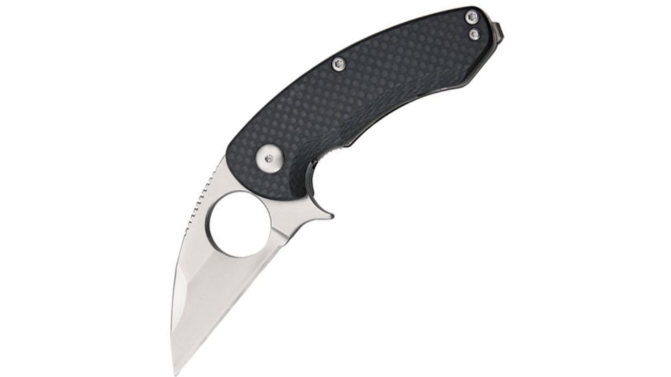 Brous Blades Silent Soldier Flipper Knife, satin finish BRB62
