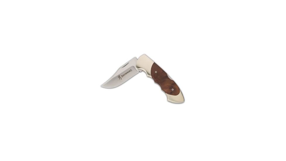 Browning 111 Cocobolo Clip Wood Knife 322111C