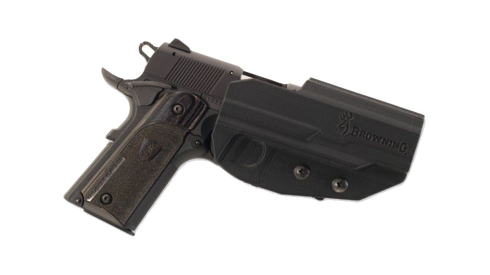 Browning 12903011 1911-22 Full Length Belt Clip Holster Black Polymer