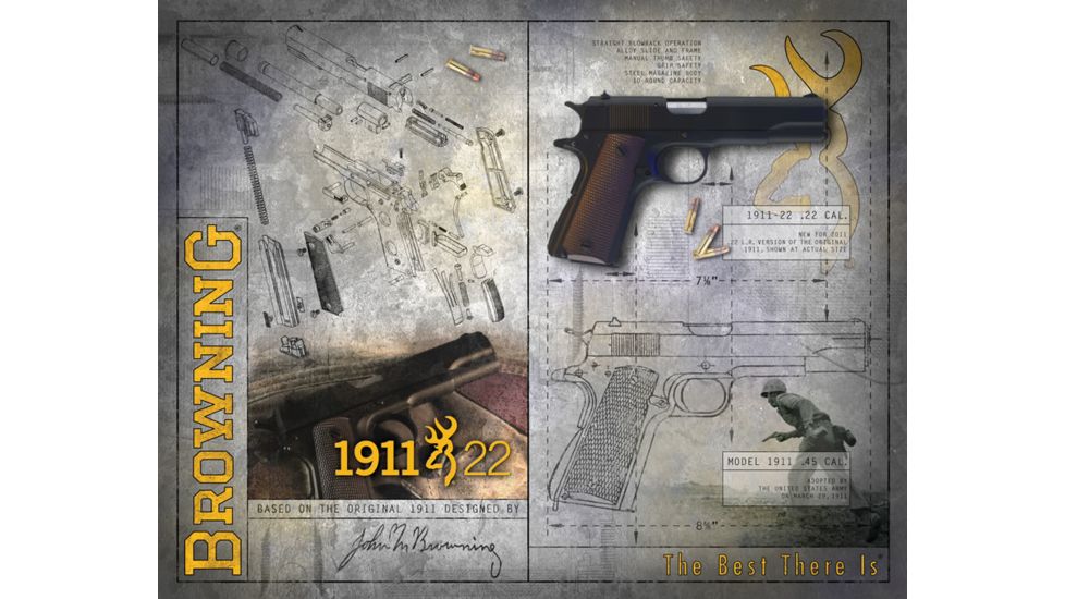 Browning 1911-22 Gun Cleaning Mat 12421