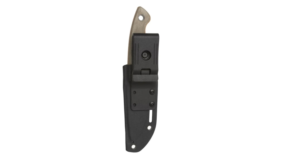 Browning Desolation Fixed Blade Knife, 3.75in, 440-C, Drop Point, Composite Handle, Black, 3220508B