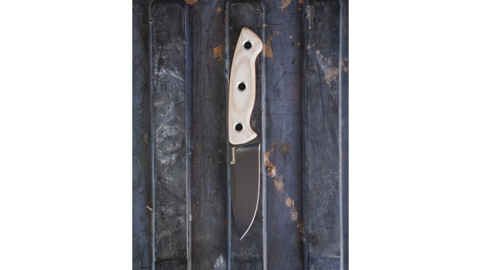 Browning Desolation Fixed Blade Knife, 3.75in, 440-C, Drop Point, Composite Handle, Black, 3220508B