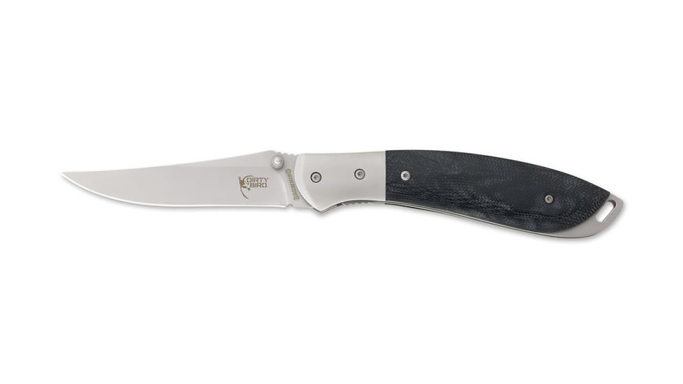 Browning Dirty Bird &amp; Trout Folding Knife, Black, 338B 105219