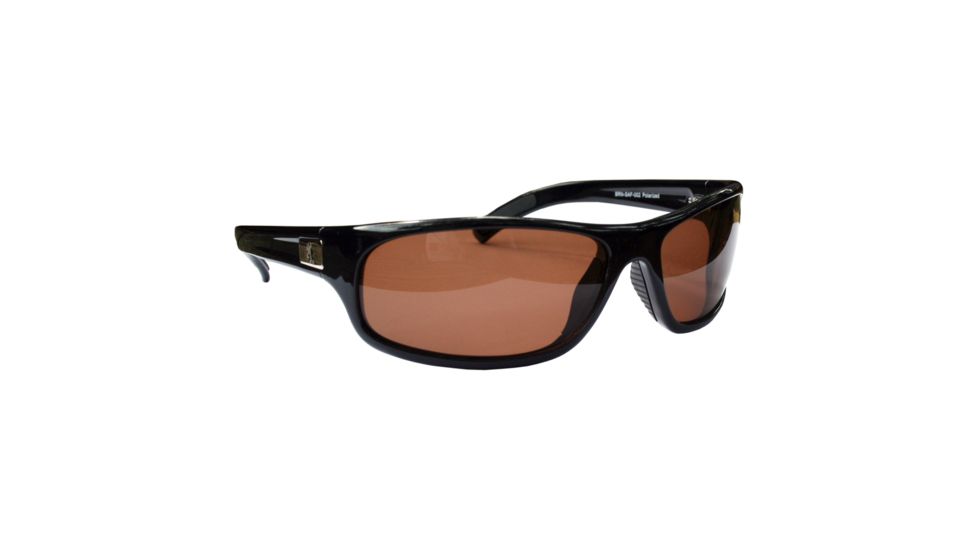 Browning Eyewear Safari Black TR90 Frame Amber CR39 Polarized Lens BRN-SAF-002