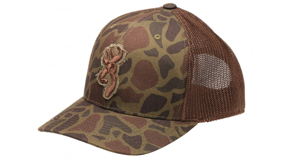 Browning Flashback Cap, Green Camo, One Size, 308038641