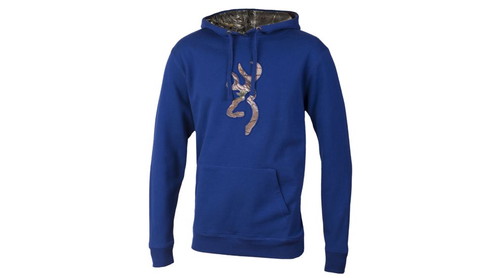 Browning Mens Buckmark Camo Sweatshirt, Limoges, S BRI010012.183239.S