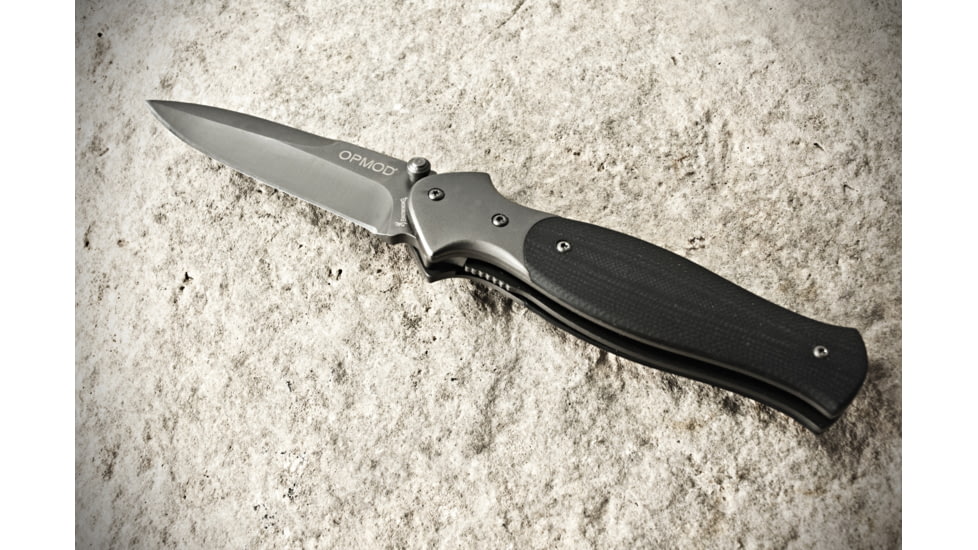 Browning OPMOD Folder Knife - Black 322723