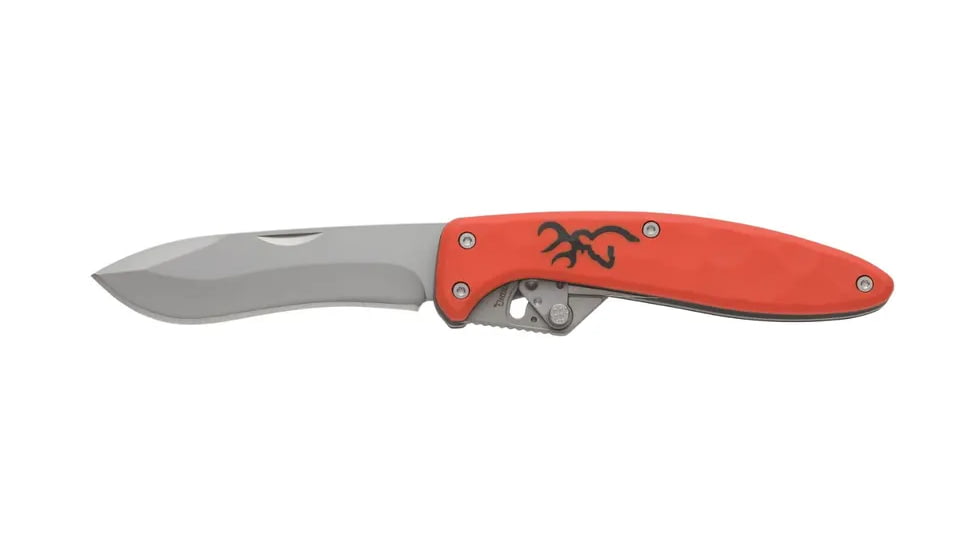 Browning Primal 2 Blade Folding Knife, 2.75in, HRC 50-55/HRC 55-59, Drop Point/Scalpel, Composite Handle, N, 3220462