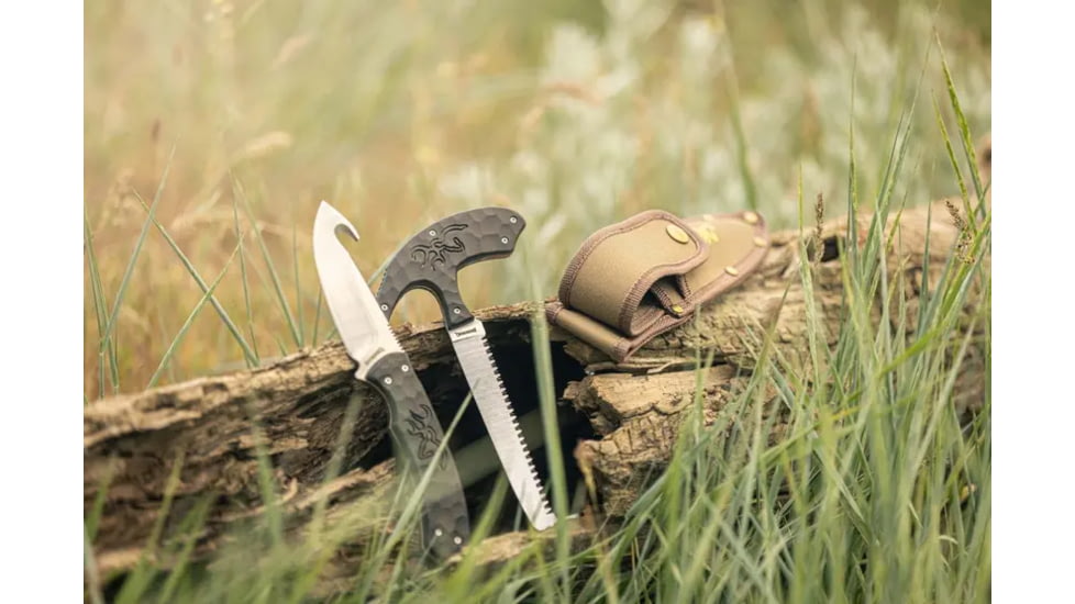 Browning Primal Combo 2 PC Fixed Blade Knives, 3220420