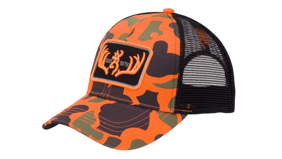 Browning Racked Cap, Black, One Size, 308299991