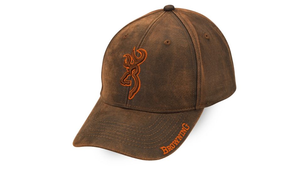 Browning Rhino Hide Cap,Brown 308378881