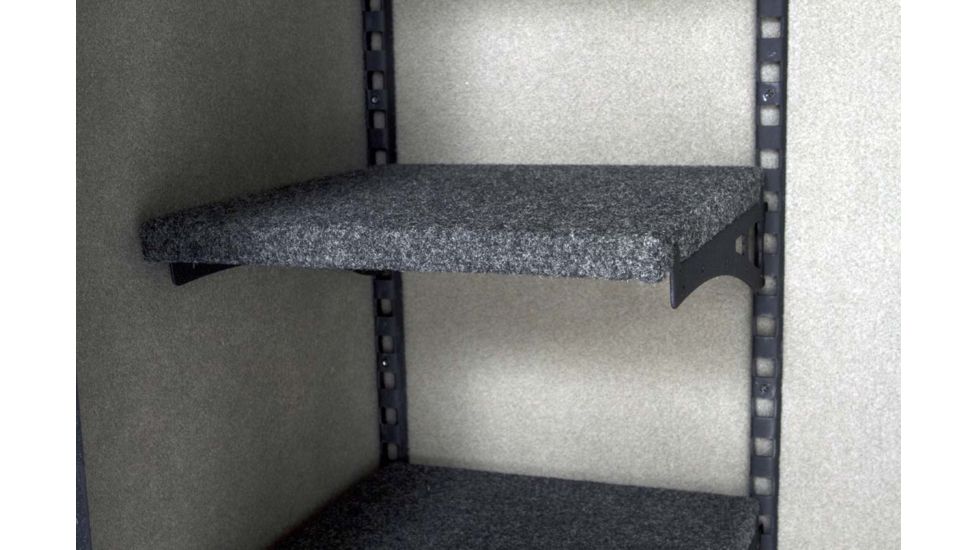 Browning Safes Hunter Wide HR37 Gun Safe,60x43x25in,Textured Charcoal,Silver Chrome,Scroll,S and G Mechanical Lock 1601100167