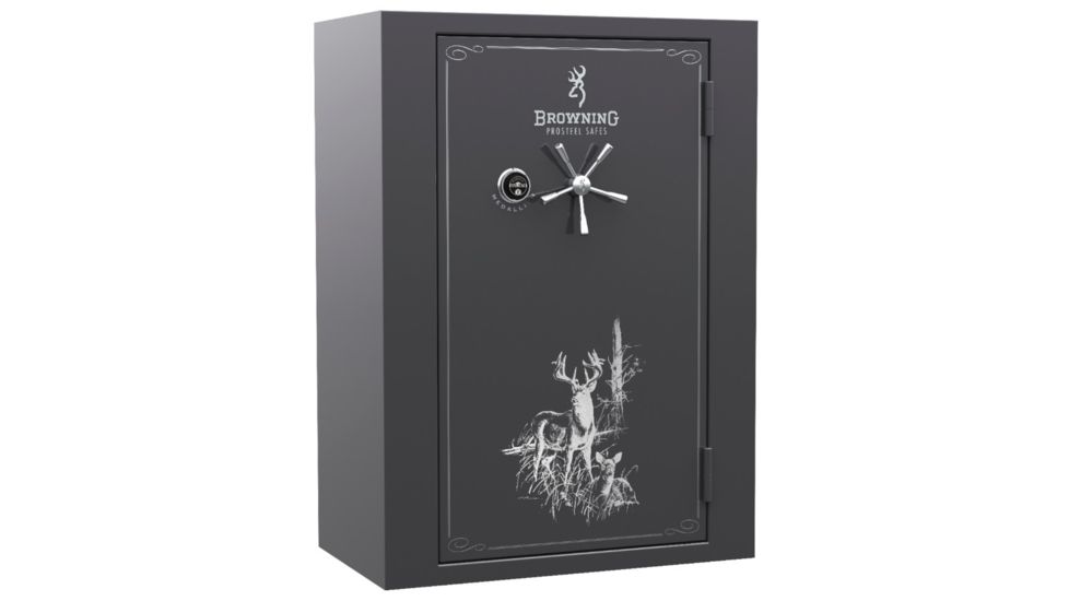 Browning Safes Medallion Wide M49 Gun Safe,60x44x26in,Textured Charcoal 1601100149