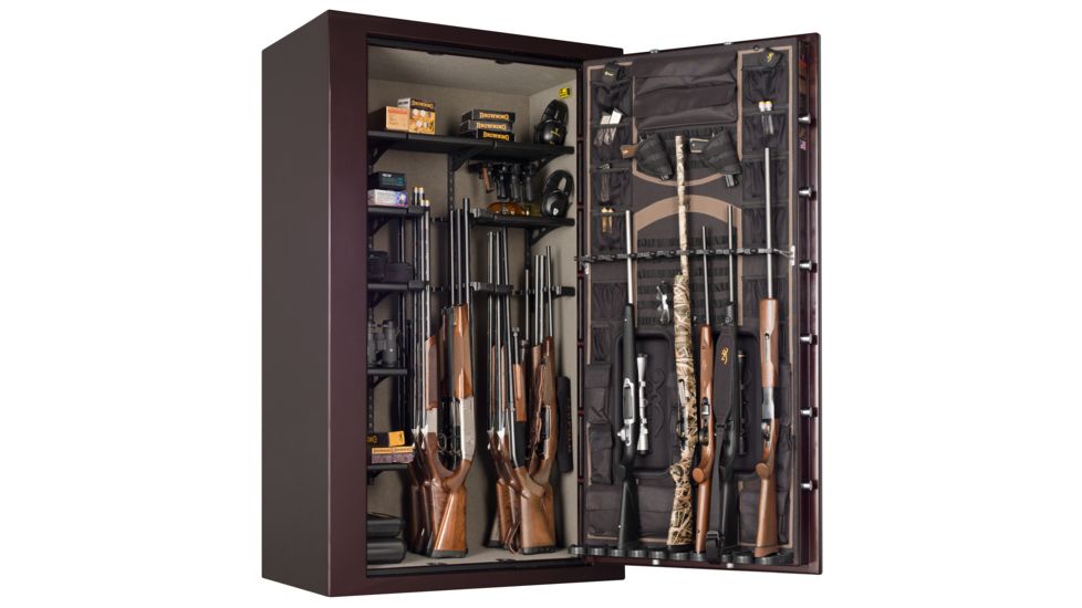Browning Safes Silver Tall Wide SR49T Gun Safe,72x43x25in,Two-Tone 1601100153